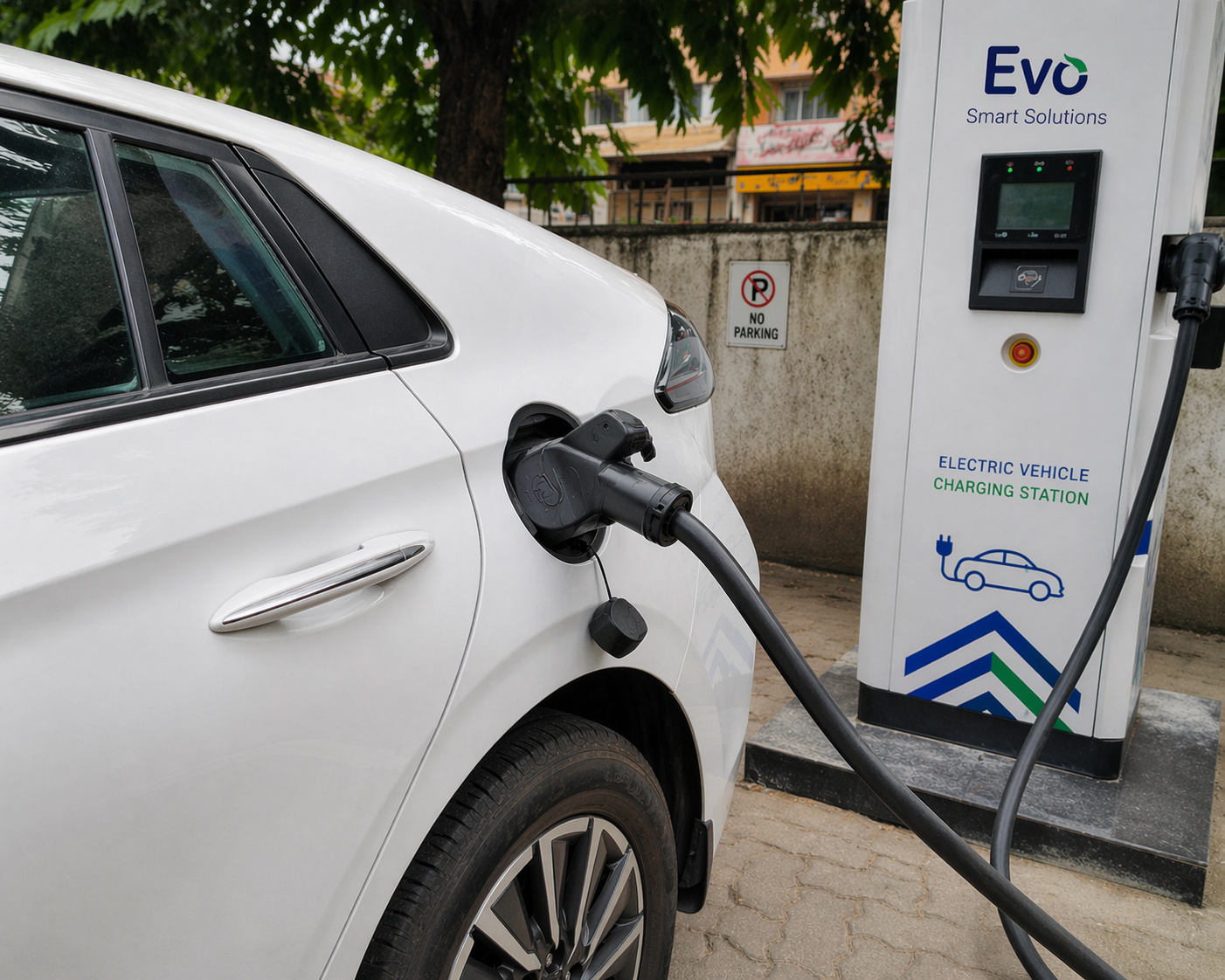 EV charger installation India